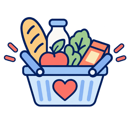 Icon of groceries